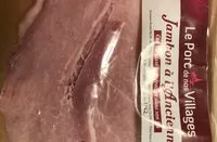 Mängden socker i Jambon à l'ancienne Label Rouge cuit avec couenne