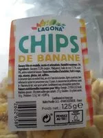 Mängden socker i Chips de bananes