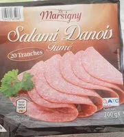 Mängden socker i Salami Danois Fumé