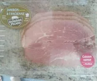 Mängden socker i Jambon à l'ancienne fumé cuit sans couenne