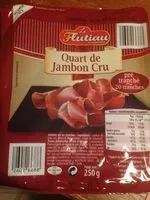 Mängden socker i Quart de Jambon cru