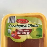 Mängden socker i Escalope de dinde tomate saveur barbecue