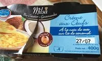 Mängden socker i Creme aux oeufs
