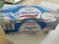 Mängden socker i Yaourt à la grecque à la noix de coco