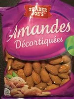 Mängden socker i Amandes décortiquées