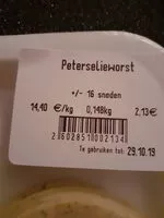 Socker och näringsämnen i Delhaize charcutrie