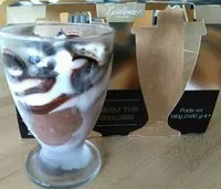 Mängden socker i Coupe glacée saveur 3 chocolats