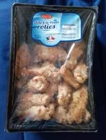 Mängden socker i Ailes de Poulet rôties nature