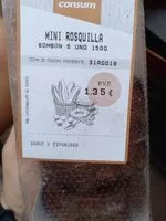 Mängden socker i Mini rosquiila bombon