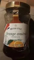 Mängden socker i Orange amère - Marmelade