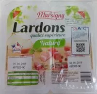 Mängden socker i Lardons nature Qualité Supérieure