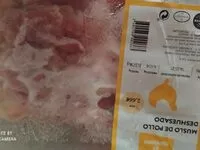 Mängden socker i Muslo de pollo deshuesado