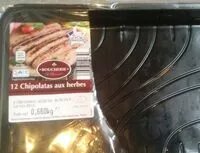 Mängden socker i Chipolatas aux herbes