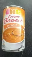 Mängden socker i Creme dessert caramel