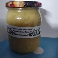 Mängden socker i Birnen-Ananas-Kompott