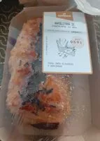 Mängden socker i Napolitana de chocolate