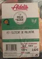 Mängden socker i Pechuga de pollo