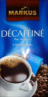 Mängden socker i Décaféiné Pur Arabica