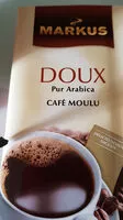 Mängden socker i Café Moulu Doux Pur Arabica 500g