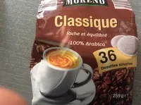 Mängden socker i Dosettes café  classique