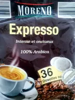 Mängden socker i Expresso 100% arabica en dosettes