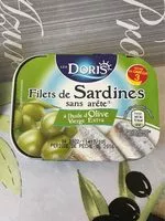 Mängden socker i Filets de sardines