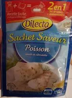 Mängden socker i Sachet poisson aneth et ciboulette