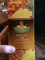 Mängden socker i 100% pur jus ananas