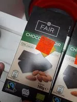 Mängden socker i Chocolat noir bio aux éclats d'amande