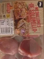 Mängden socker i Medallones de solomillo de cerdo con agua añadida