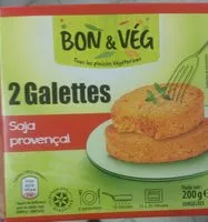 Mängden socker i Galettes soja Provençale