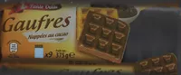 Mängden socker i Gaufres nappées au cacao