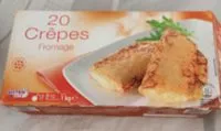Mängden socker i Crêpe Fromage