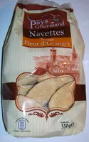 Mängden socker i Navettes saveur fleur d'oranger