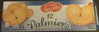 Mängden socker i 12 palmiers