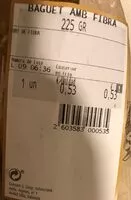 Mängden socker i Pan con fibra