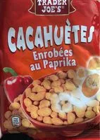 Mängden socker i Cacahuètes enrobées saveur barbecue