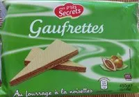 Mängden socker i Gaufrettes