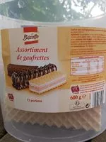 Mängden socker i Gaufrettes