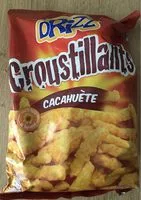 Mängden socker i Crousti Cacahuète