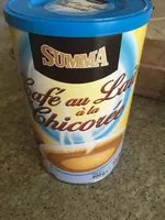 Mängden socker i Café au lait à la chicorée