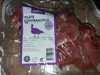 Mängden socker i Filete contramuslo  de Pavo