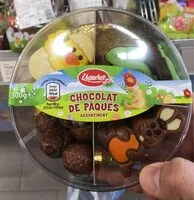 Mängden socker i Chocolat de paques