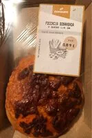 Mängden socker i Focaccia sobrasada i formatge