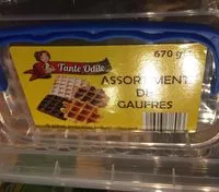 Mängden socker i Assortiment de gaufres