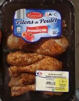 Mängden socker i Pilons de poulet à la provençale