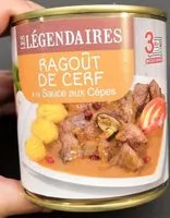 Mängden socker i Ragoût de Cerf à la Sauce aux Cèpes