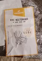 Mängden socker i Pan mini mediterráneo
