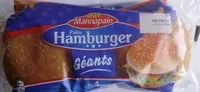 Mängden socker i Pains Hamburger Géants (x 4)