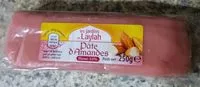 Mängden socker i Pâte d’amandes Rose 33%